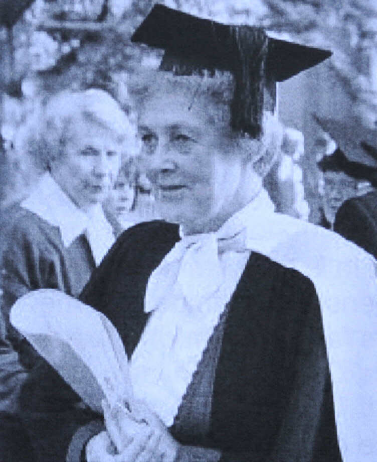 Dr Ann Shorten as seen at Xavier College Chapel in Melbourne, Tuesday, April 15, 2014. The mother of Federal Oppostion leader Bill Shorten, Rosemary Shorten was today honoured in a funeral service. (AAP Image/Julian Smith) NO ARCHIVING