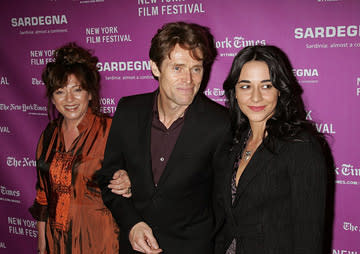 Willem Dafoe and family at the New York Film Festival premiere of Fox Searchlight's The Darjeeling Limited