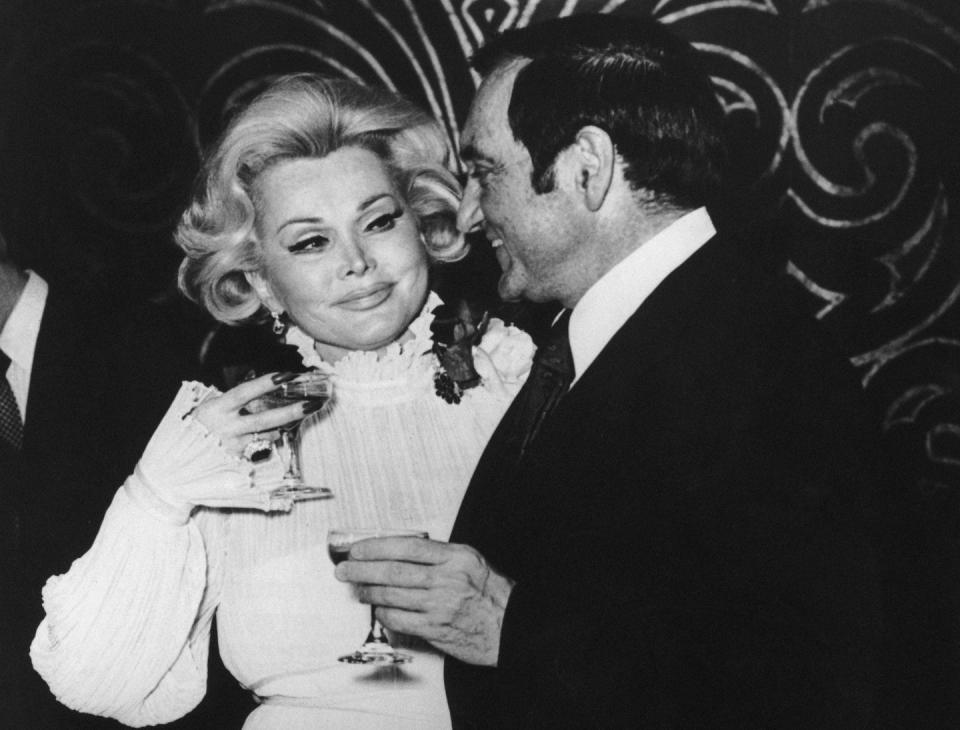 1975: Zsa Zsa Gabor and Jack Ryan