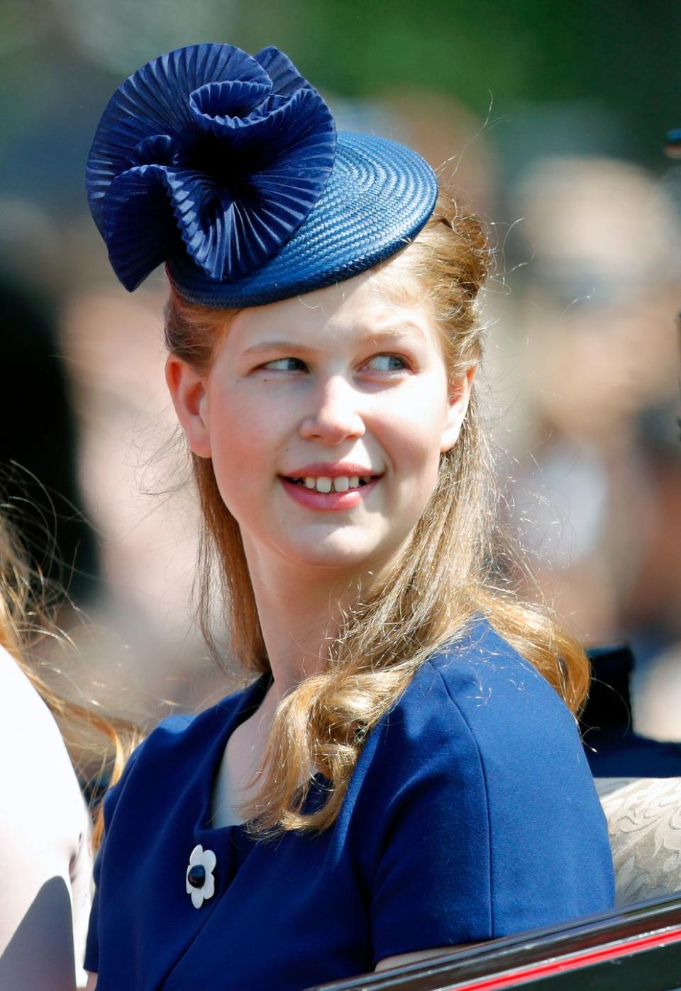 <p><strong>Age: </strong>18</p><p><strong>Parents: </strong>Prince Edward and Sophie, the Countess of Wessex</p><p>Initially, the <a href="https://www.townandcountrymag.com/society/tradition/a14501238/lady-louise-windsor-facts/" rel="nofollow noopener" target="_blank" data-ylk="slk:Queen's youngest granddaughter;elm:context_link;itc:0;sec:content-canvas" class="link ">Queen's youngest granddaughter</a> <a href="https://people.com/royals/lady-louise-windsor-didnt-realize-her-grandmother-is-the-queen/" rel="nofollow noopener" target="_blank" data-ylk="slk:had no idea her granny was the monarch;elm:context_link;itc:0;sec:content-canvas" class="link ">had no idea her granny was the monarch</a>. Her mother Sophie shared that it was a bit of a "shock to the system" for the young royal when she found out. “I don’t think she had grasped that perhaps there was only one Queen.”</p>