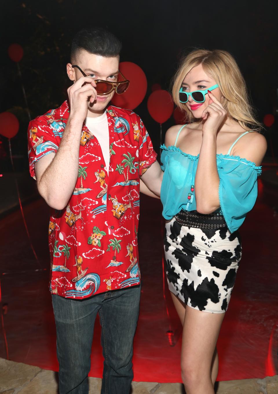 Cameron Monaghan and Peyton List: Clarence and Alabama from True Romance