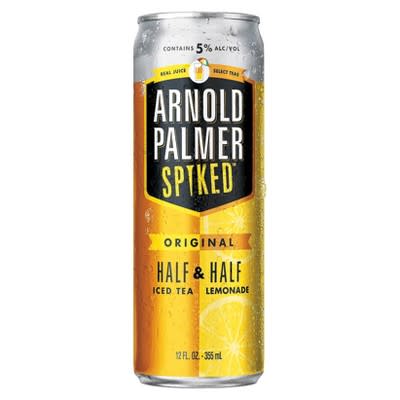 <p><a href="https://go.redirectingat.com?id=74968X1596630&url=https%3A%2F%2Fwww.target.com%2Fp%2Farnold-palmer-spiked-half-half-ice-tea-6pk-12-fl-oz-cans%2F-%2FA-53007605&sref=https%3A%2F%2Fwww.delish.com%2Fentertaining%2Fg27421870%2Fcanned-cocktails%2F" rel="nofollow noopener" target="_blank" data-ylk="slk:Shop Now;elm:context_link;itc:0;sec:content-canvas" class="link rapid-noclick-resp">Shop Now</a></p><p>Arnold Palmer Spiked Half & Half Ice Tea </p><p>Target</p><p>$8.99</p>