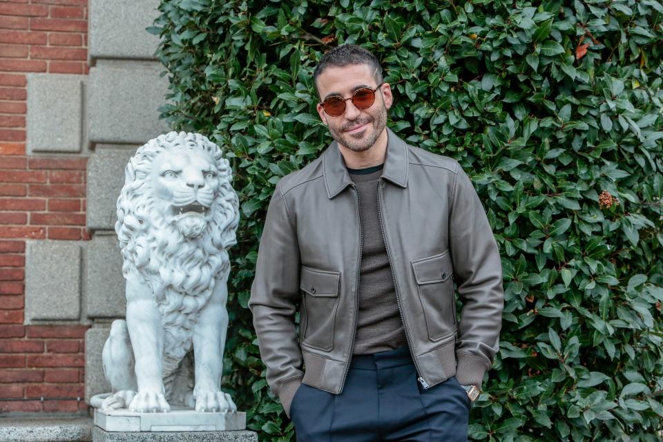 BARCELONA, SPAIN - NOVEMBER 14: Miguel Angel Silvestre attends the reception to Ondas Awards 2019 winners press conference at Palauet Albeniz on November 14, 2019 in Barcelona, Spain. (Photo by Miquel Benitez/WireImage)