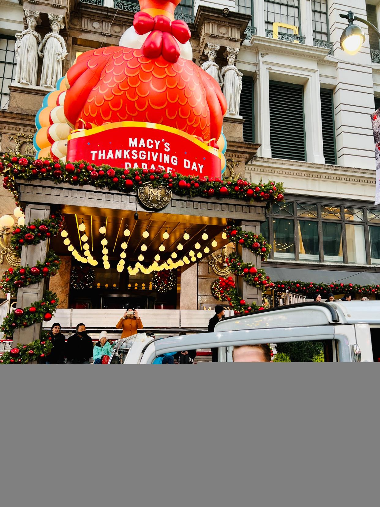 Jeff Kready will play Bert Healy, the radio announcer and ventriloquist, Thursday on NBC's "Annie." Kready drove this car in last week's Annual Macy’s Thanksgiving Day Parade.