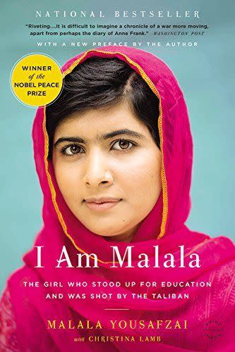 4) <i>I Am Malala</i>, by Malala Yousafzai and Christina Lamb