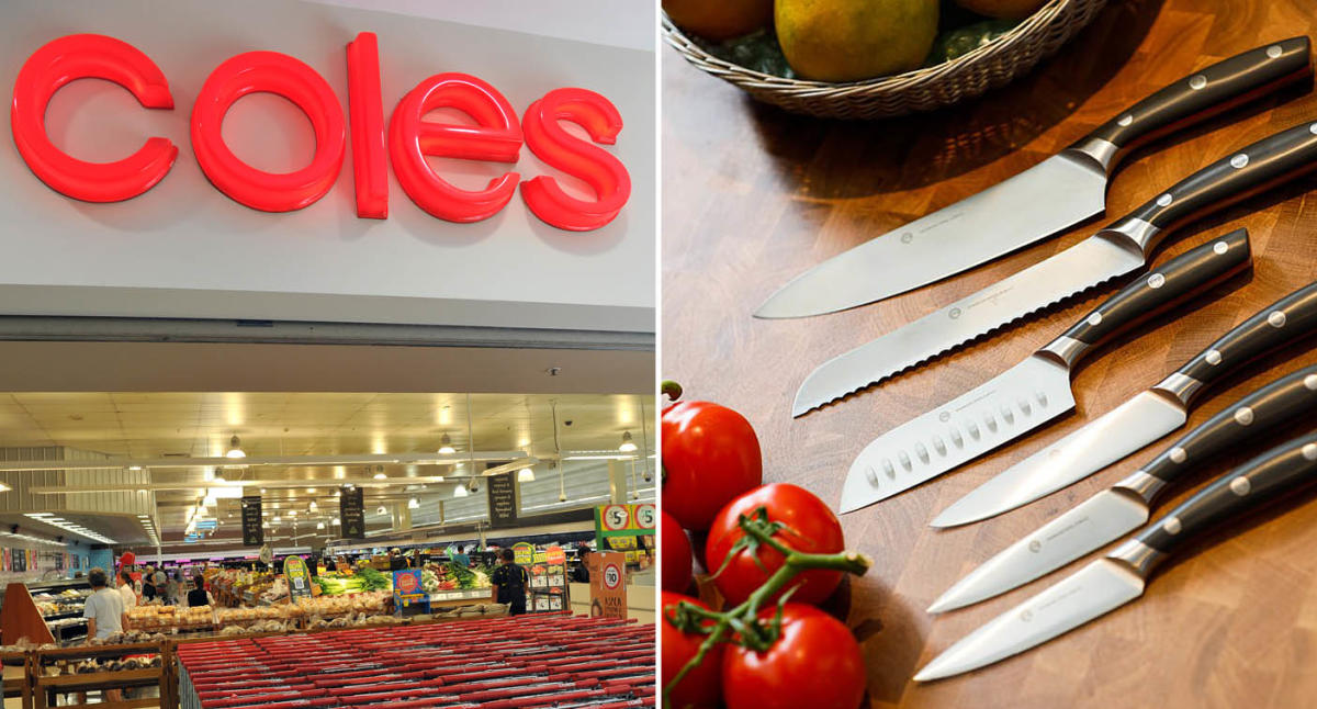 Disappointed Coles customers claim their promotional MasterChef knives  SNAPPED while being used