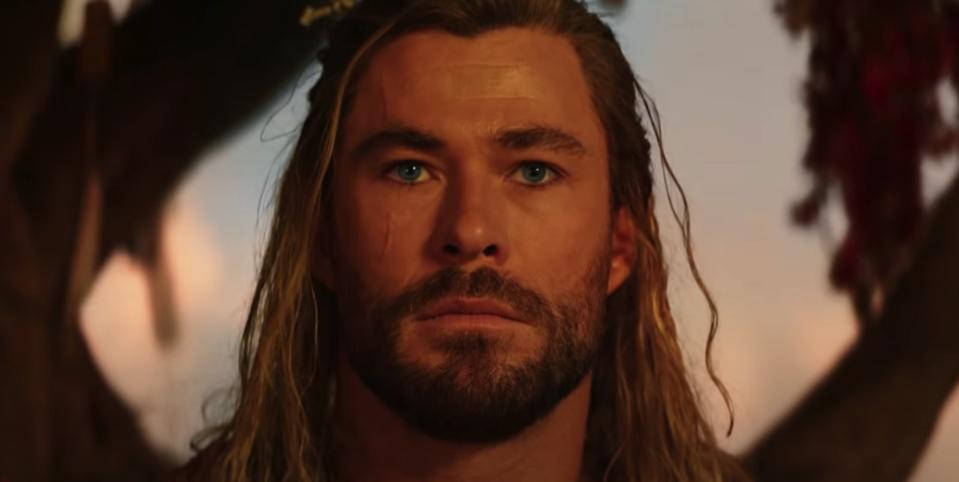 Thor (Chris Hemsworth) exploring retirement in first Love and Thunder trailer