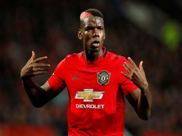 Manchester United midfielder Paul Pogba 