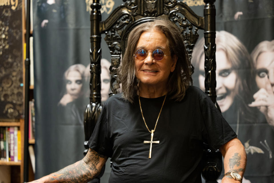 Closeup of Ozzy Osbourne