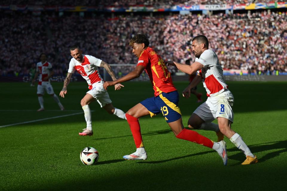 Lamine Yamal dazzles on UEFA Euro debut for Spain – performance in numbers