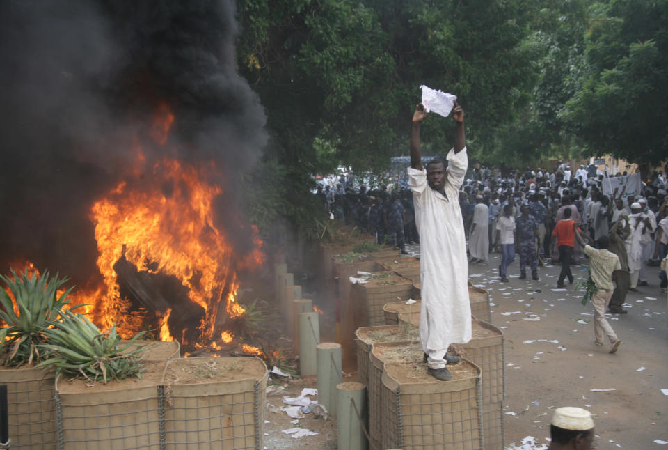 Embassy protests