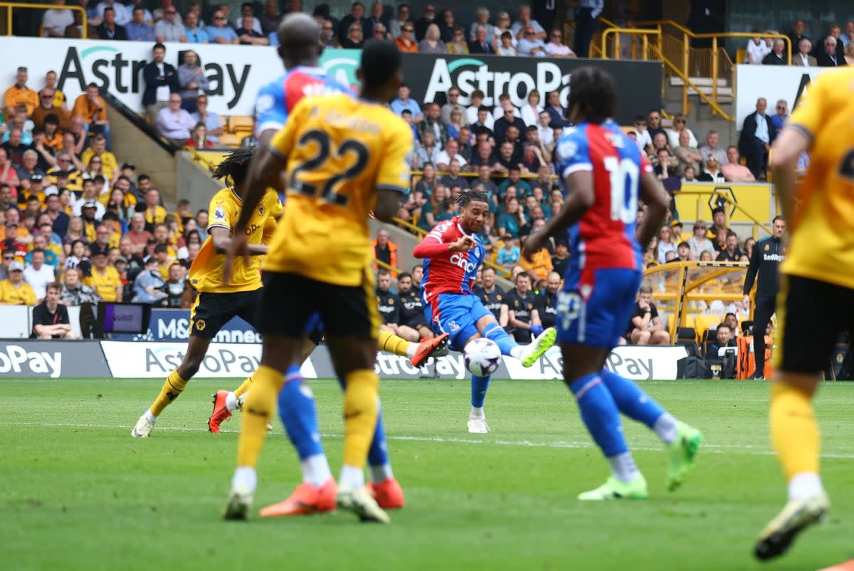 Olise bagged his 10th goal of the season (REUTERS)