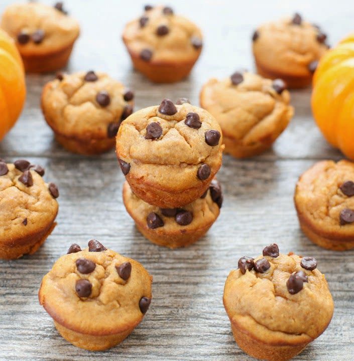 Peanut Butter Pumpkin Muffins