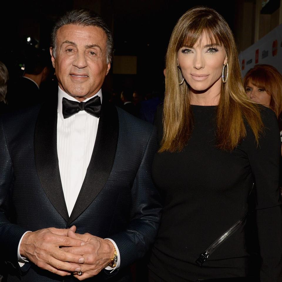 Sylvester Stallone and Jennifer Flavin