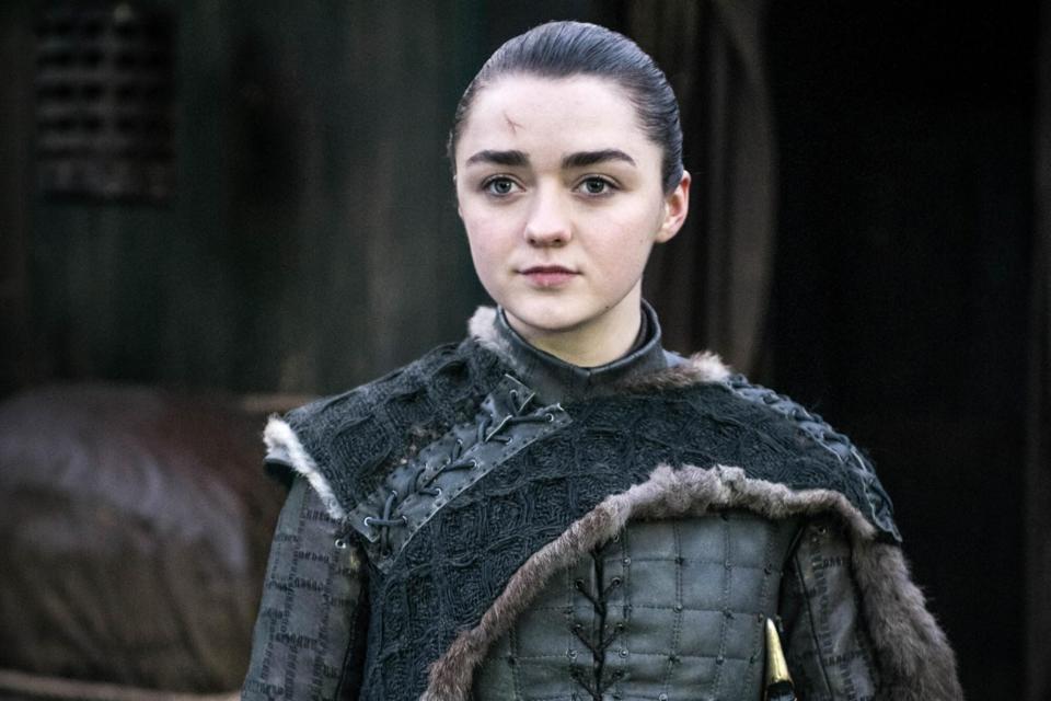 Game of Thrones series finale Maisie Williams as Arya Stark