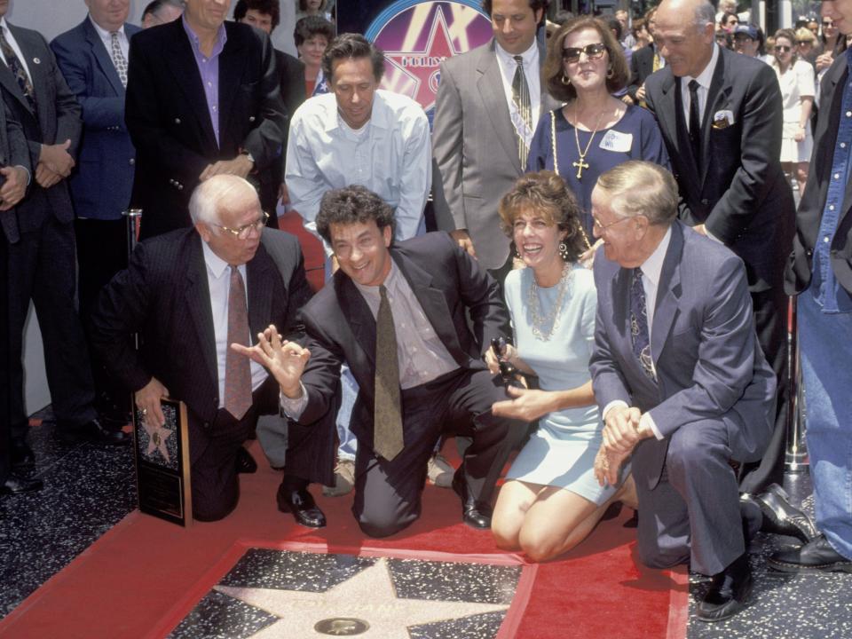 tom hanks rita wilson hollywood walk of fame