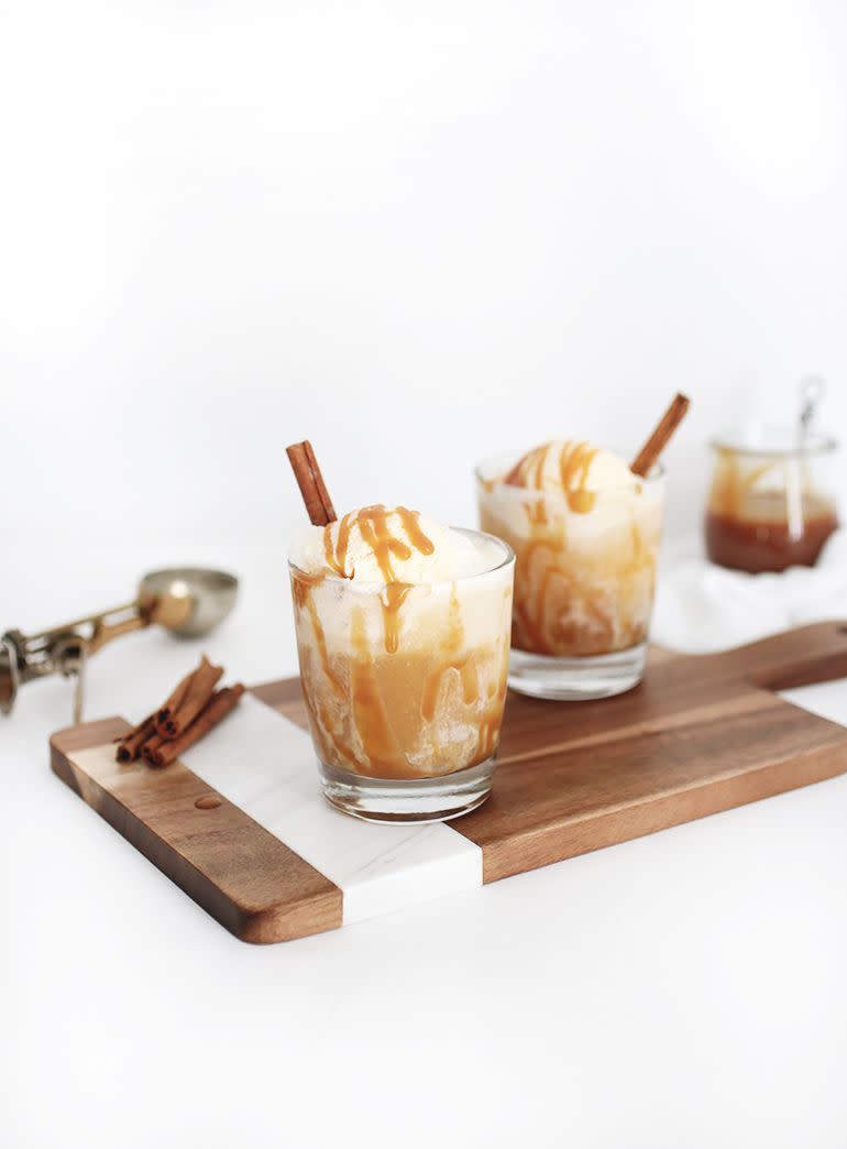 Apple Cider Floats