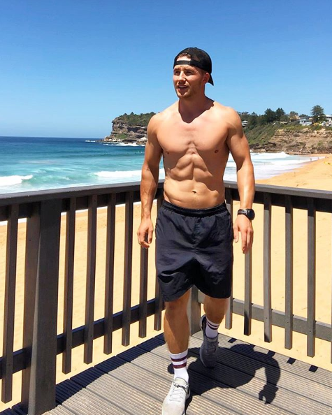 Richard has since moved to Sydney and started his fitness and nutrition business, The Beach Life. Photo: Instagram/richardkerrigan_