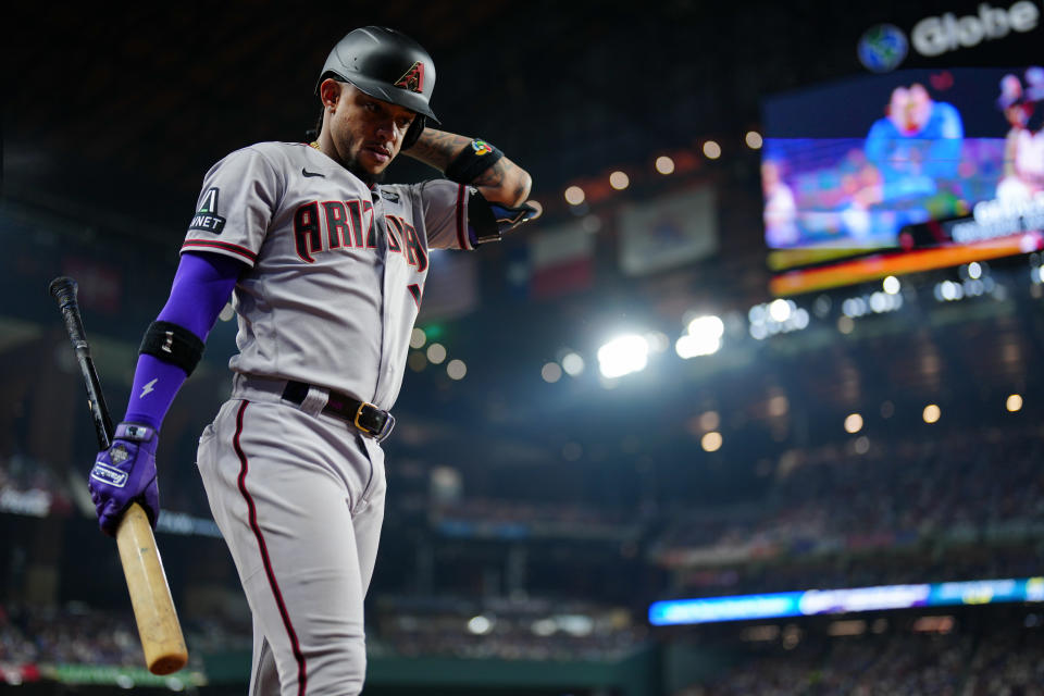 亞利桑那響尾蛇Ketel Marte。（MLB Photo by Daniel Shirey/MLB Photos via Getty Images）