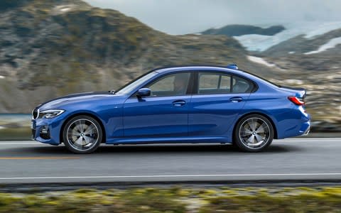 2019 BMW 3-series - all-new seventh generation - tested Nov 2018, on sale UK in March 2019 - Credit: Fabian Kirchbauer