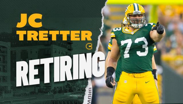 Former Packers center JC Tretter retiring from NFL