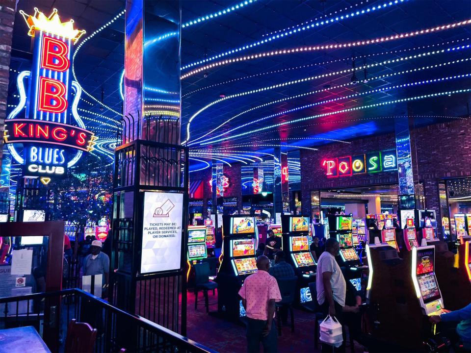 Wind Creek Montgomery has BB King's Blues Club and a variety of slot style electronic bingo machines to try your luck with.