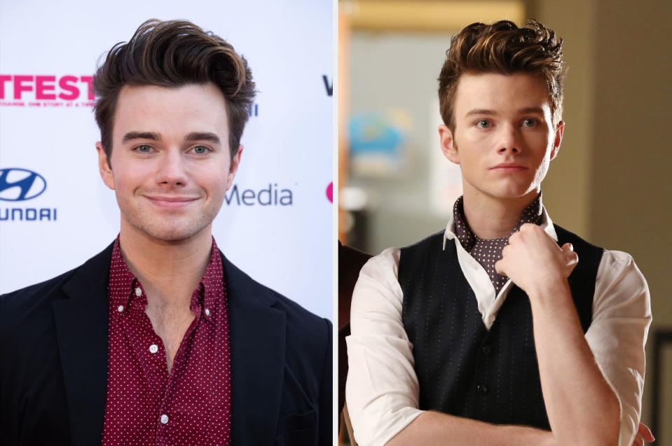 Chris Colfer vs. Kurt Hummel ("Glee")