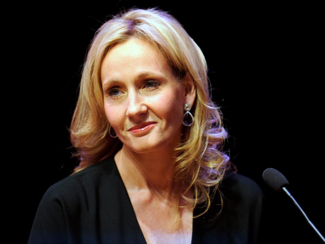 Author JK Rowling has been criticised for comments about trans people (PA)