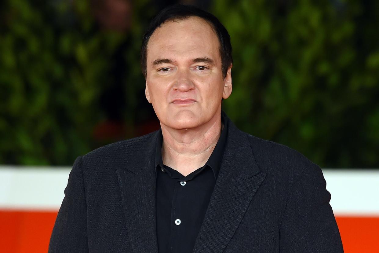 American director Quentin Tarantino at Rome Film Fest 2021. Quentin Tarantino Red Carpet. Rome (Italy), October 19th, 2021