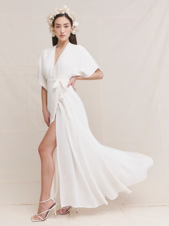Winslow Dress in Wei&#xdf; (Bild: Reformation.com)