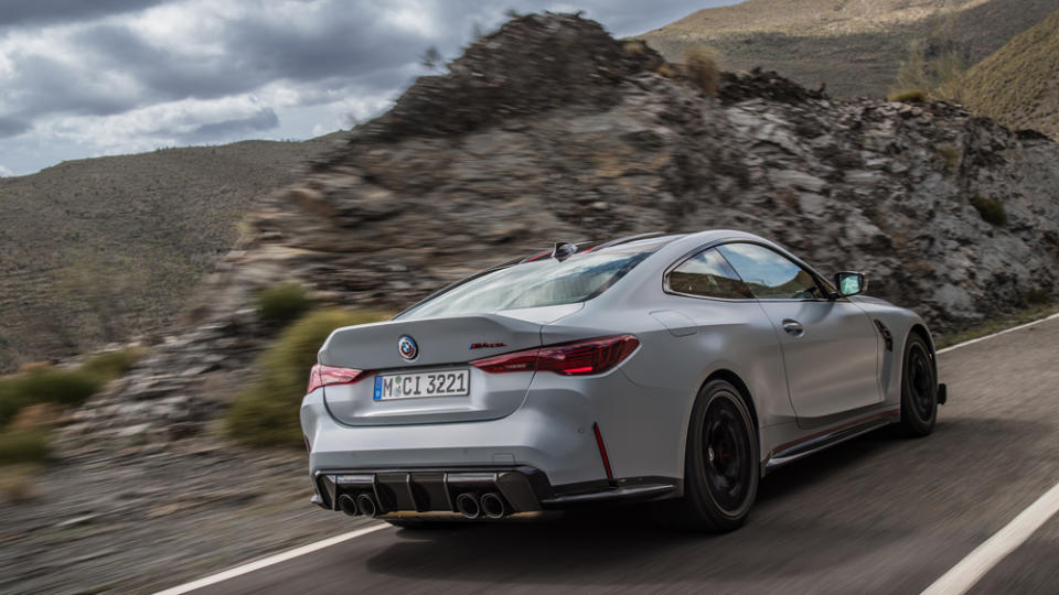 Driving the 2023 BMW M4 CSL.