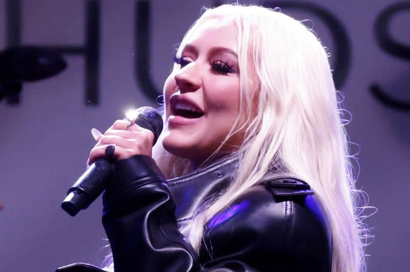 Christina Aguilera is to be a presenter at the Grammy Awards ceremony in Los Angeles Sunday. File Photo by John Angelillo/UPI