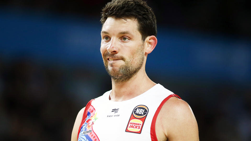 Kevin White, pictured here in action for Adelaide 36ers.