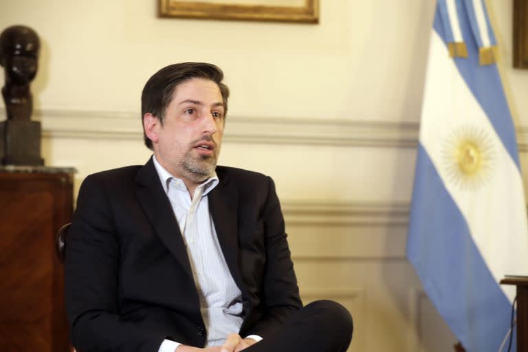 El ministro de educación de la Nación, Nicolás Trotta