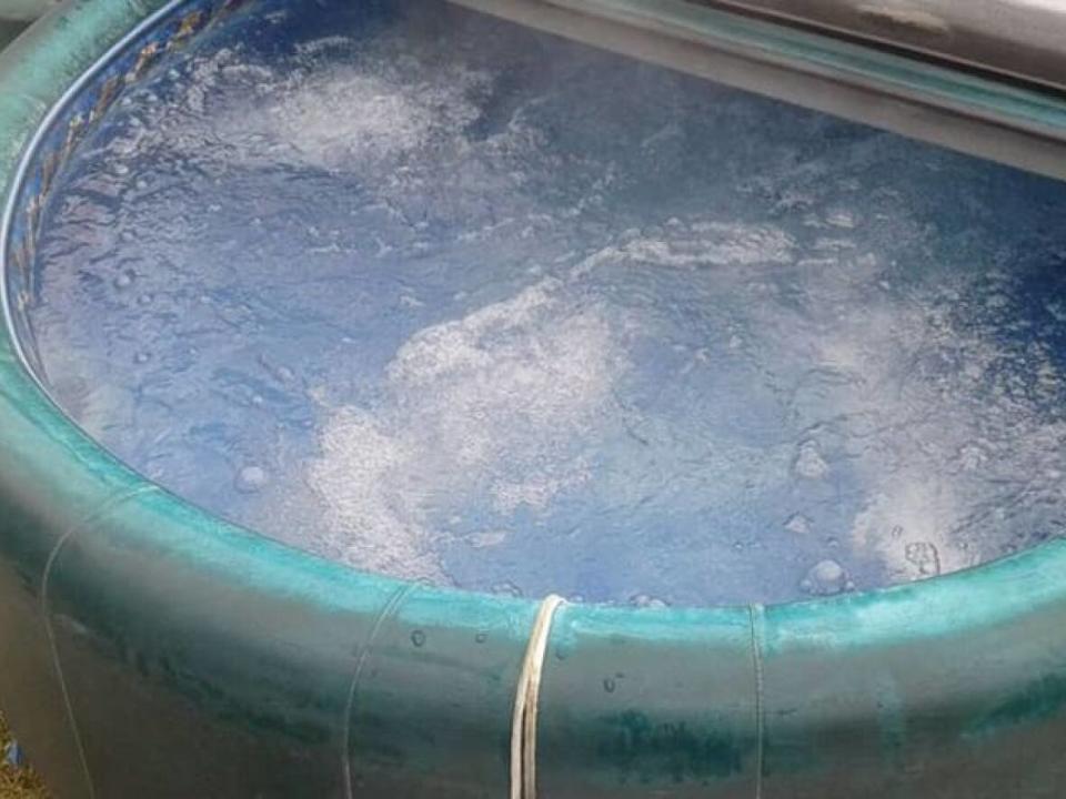 The strata council claimed the hot tub violated two of its bylaws that prevent alterations to common areas and that limit the items that can be kept on patios. ( - image credit)