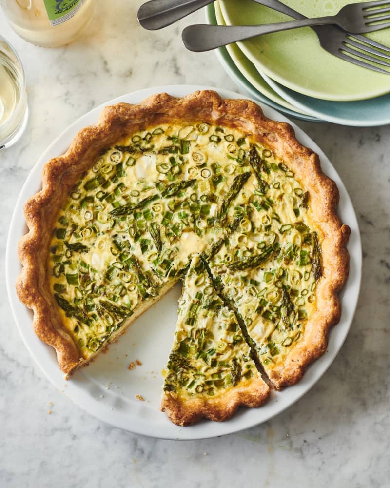 Asparagus Quiche