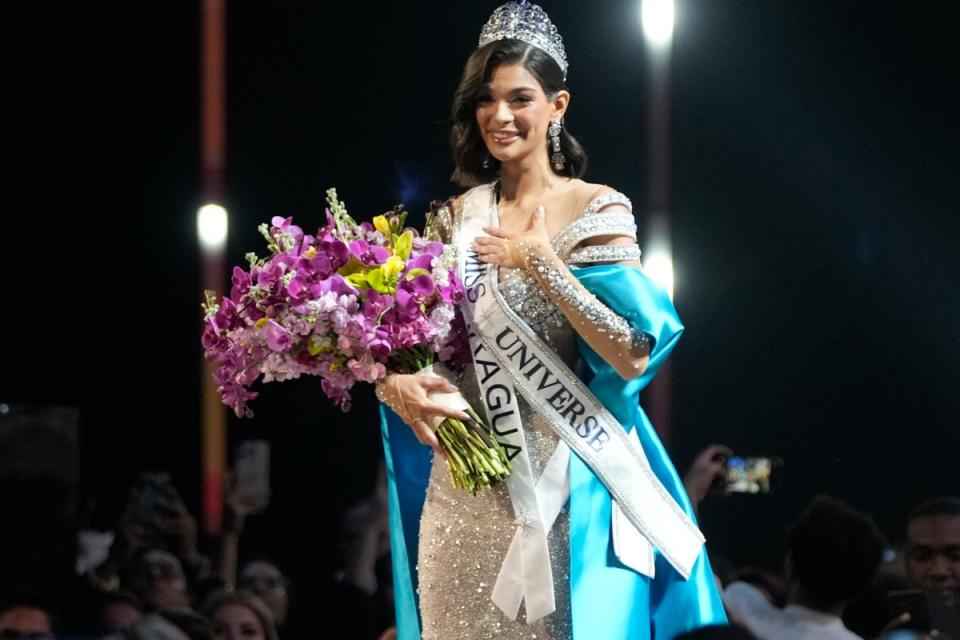 Sheynnis Palacio became the first Miss Nicaragua to win Miss Universe (Copyright 2023 The Associated Press. All rights reserved)