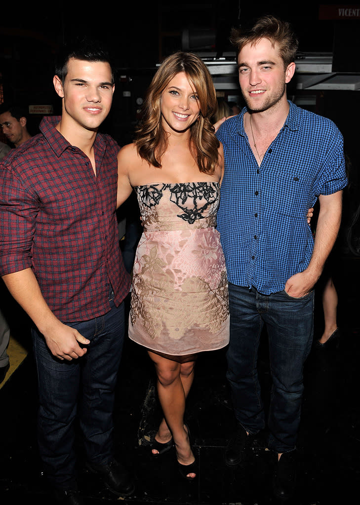 2010 Teen Choice Awards Taylor Lautner Ashley Greene Robert Pattinson