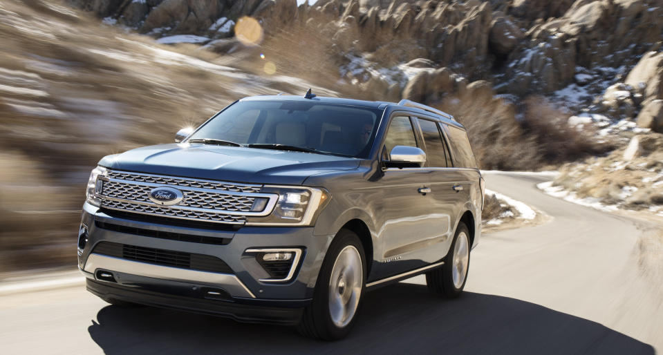 A 2019 Ford Expedition, a large, very profitable SUV.