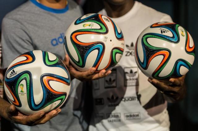 World Cup match ball “Brazuca” unveiled by adidas - TODAY