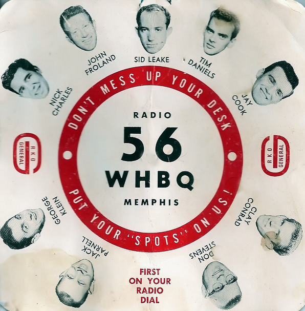 WHBQ promoted its roster of star deejays with this giveaway.