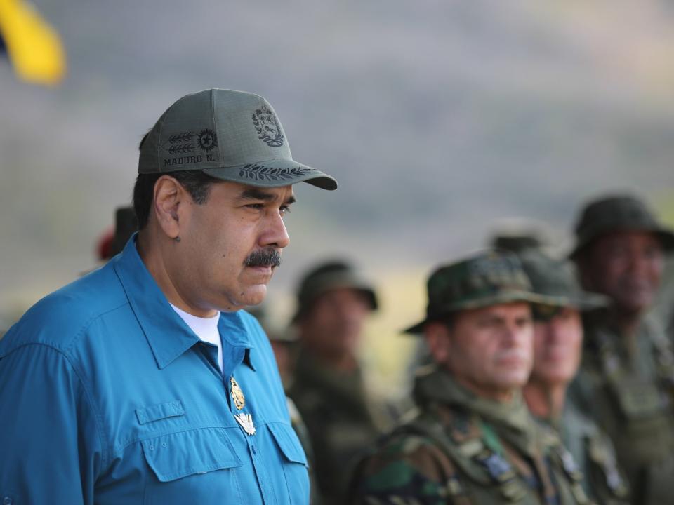 Russia warns against ‘destructive meddling’ in Venezuela as UK recognises opposition leader as president