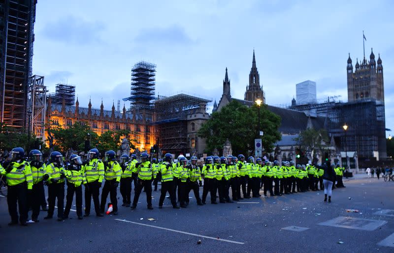 Protest against the death of George Floyd, in London