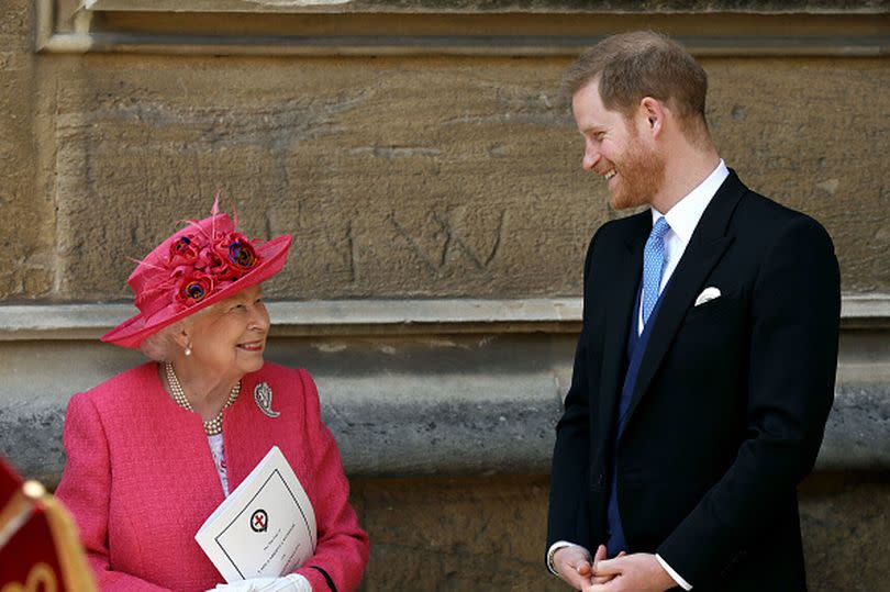 Harry sought permission from the Queen to marry Meghan
