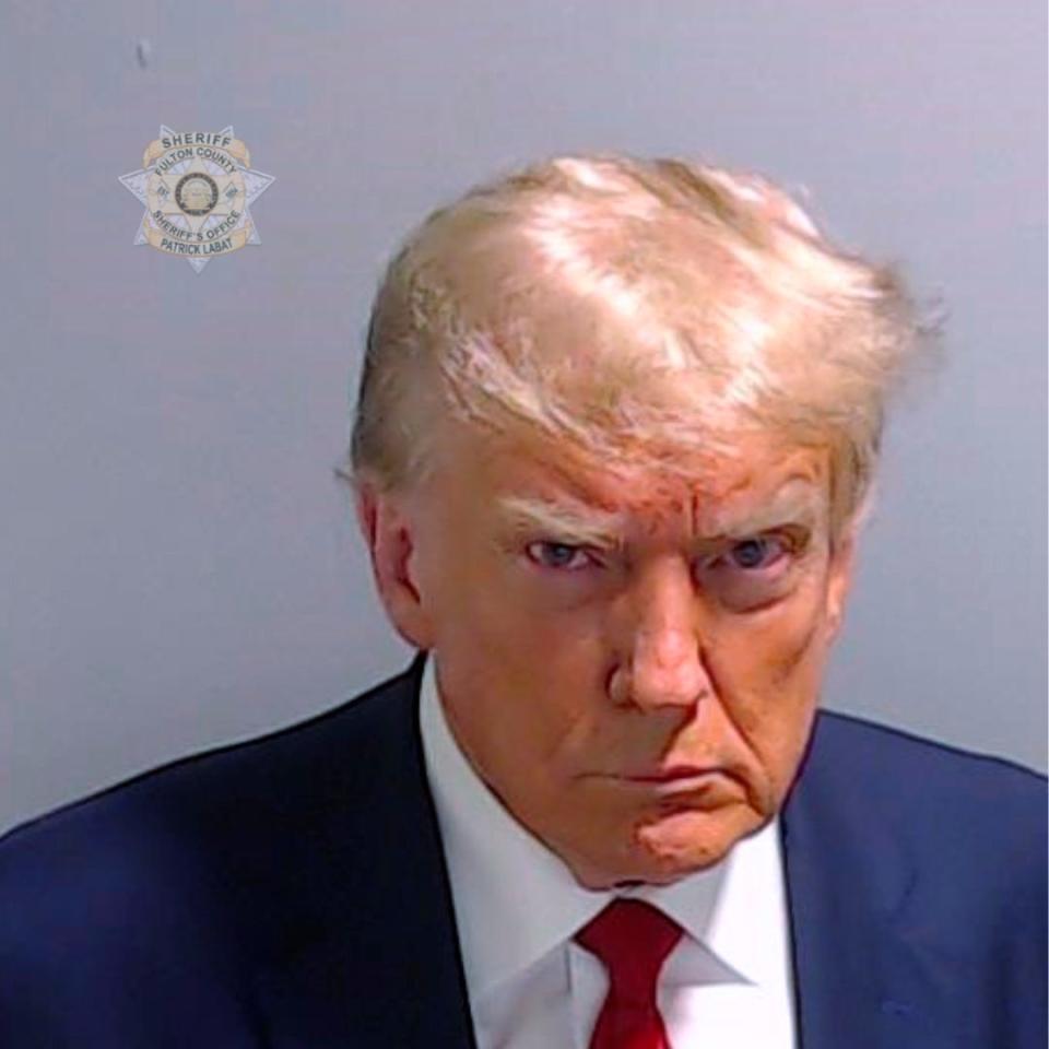 Donald Trump's mugshot