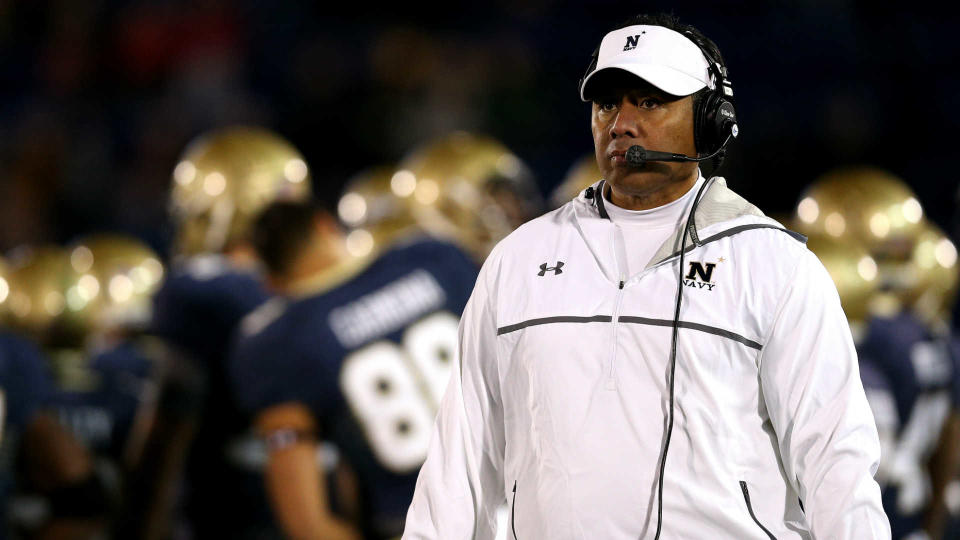 After succeeding at Navy, could Ken Niumatalolo be the out-of-the-box coaching hire Kansas needs? (Sporting News)