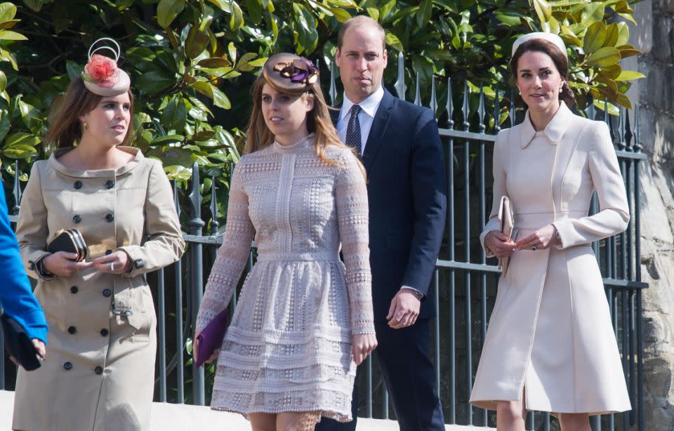 The royals celebrated Easter at the Chapel in April. Photo: Getty