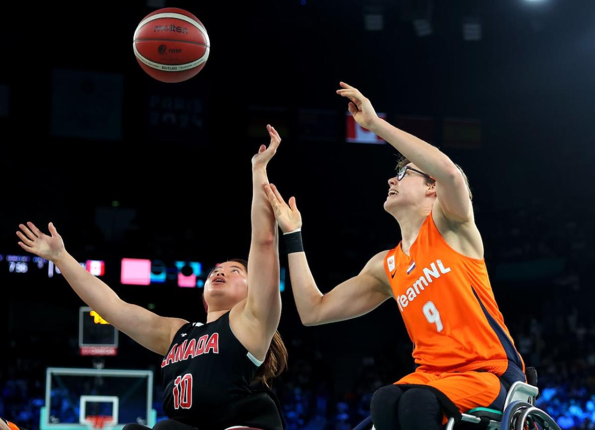 Canada falls short in tightly contested women’s wheelchair basketball semi against Dutch