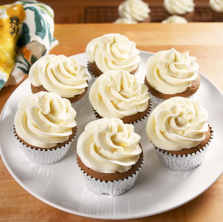 Coffee Cupcakes With Condensed Milk Frosting