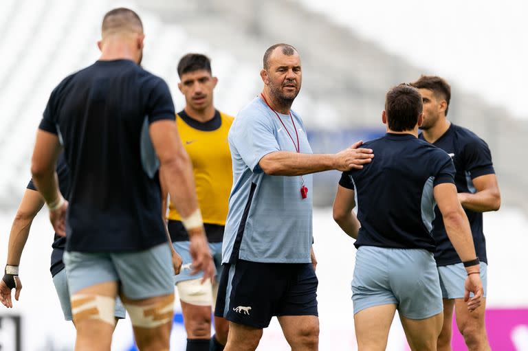 Michael Cheika sabe de la importancia del partido vs. Samoa para la continuidad de los Pumas en el Mundial 2023